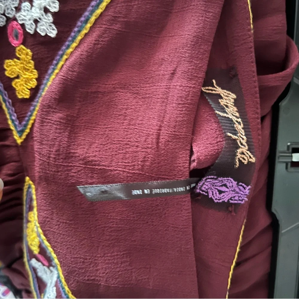 Free People Diamond Meadows Maxi Skirt Sz 0 - Picture 7 of 7